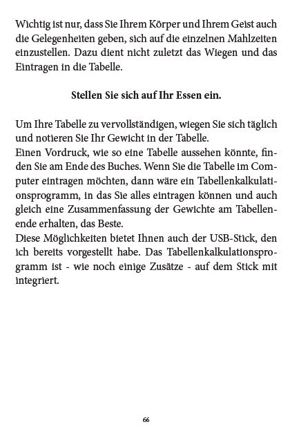 Abnehmbuch S.66 Abnehmbuch S.66