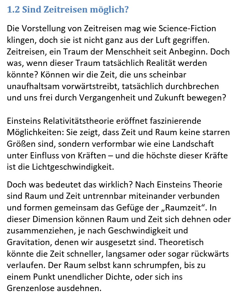 Zeitreisen Seite 3 Zeitreisen Seite 3